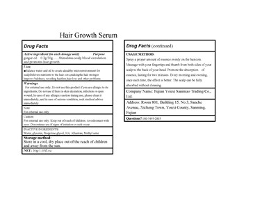 Hair Growth Serum 84518-001-11 (Hair Growth Serum)